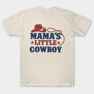 Vintage Mama don't let your cowboys grow up to be babies T-Shirt